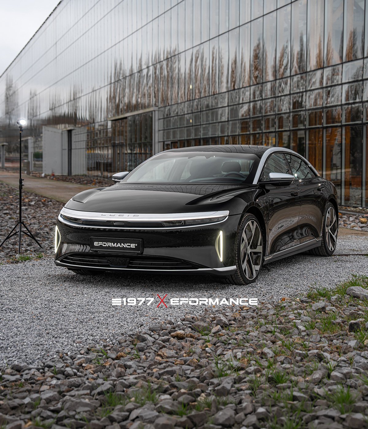 EST1977 X EFORMANCE Performance Elektromobilität Lucid Air