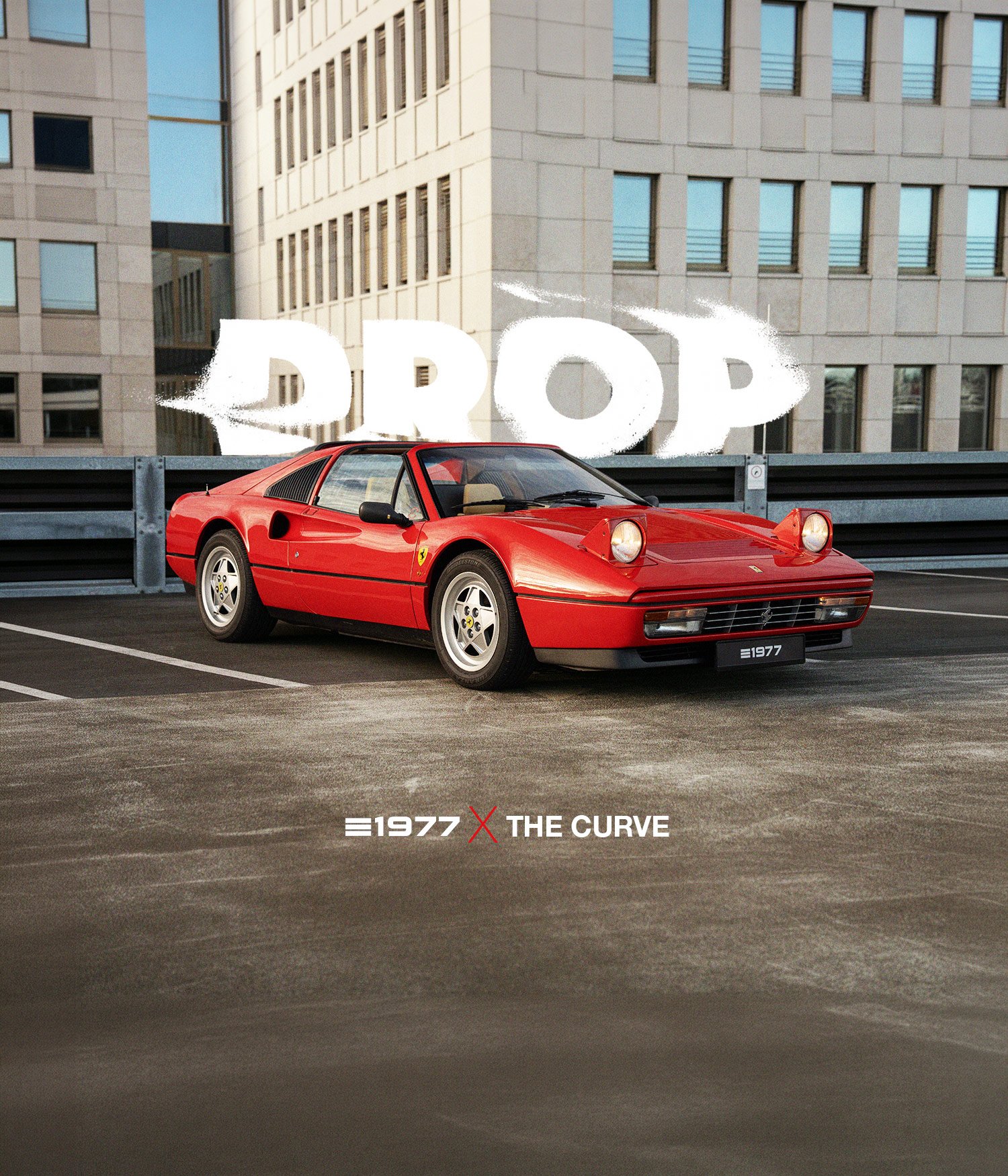 DROP 1977 x THE CURVE Ferrari 328 GTS
