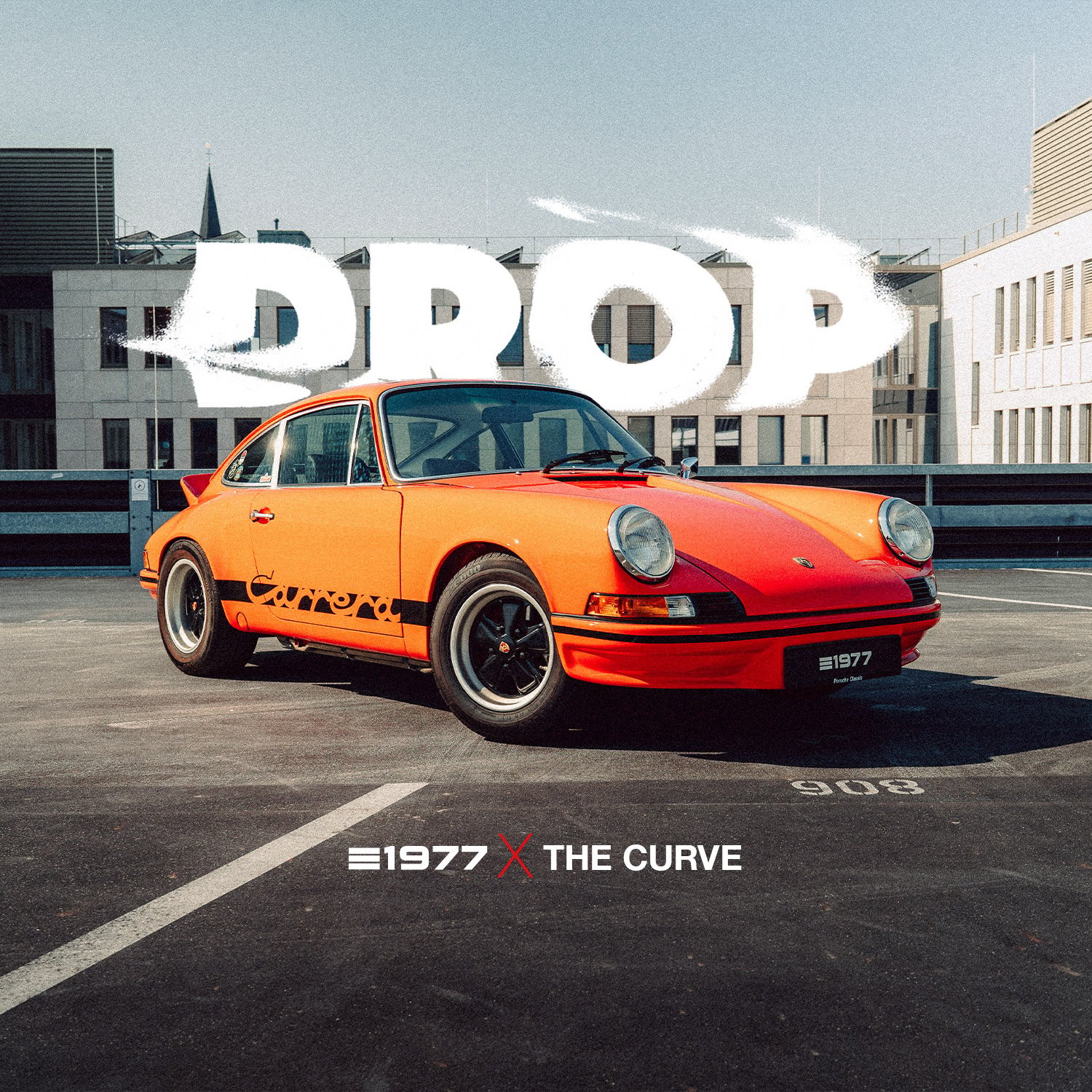 DROP 1977 x THE CURVE Porsche 911 Coupe 73er RS Umbau